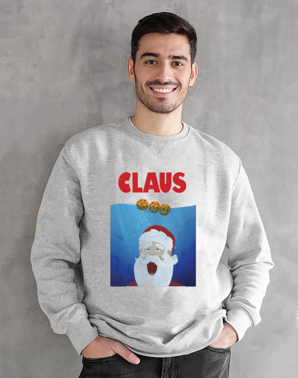 Santa Claus Jaws Christmas shirt