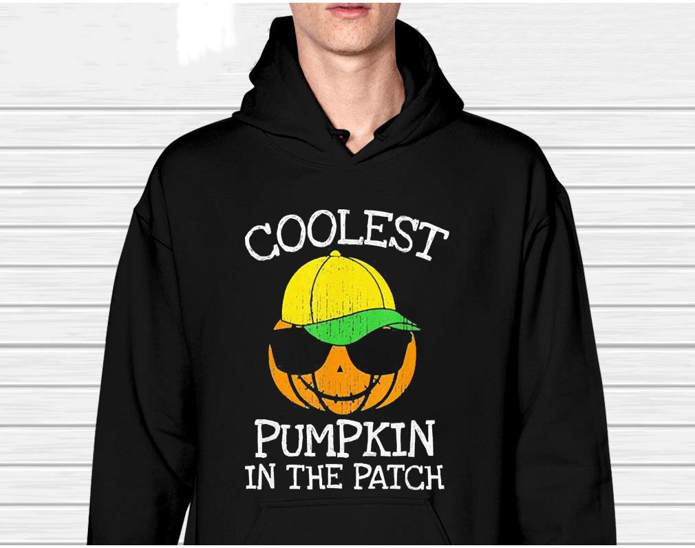 Halloween coolest pumpkin in the patch shirt