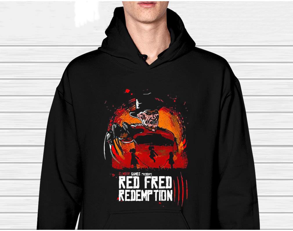 Red Fred Redemption Freddy Krueger Halloween Shirt