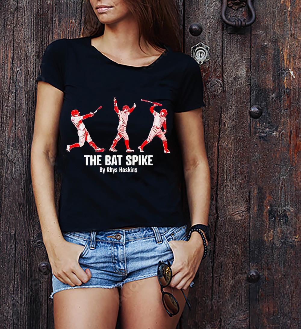 The Bat Spike By Rhys Hoskins Philadelphia Phillies The World Series 2022 Shirt The Bat Spike By Rhys Hoskins Philadelphia Phillies The World Series 2022 Shirt