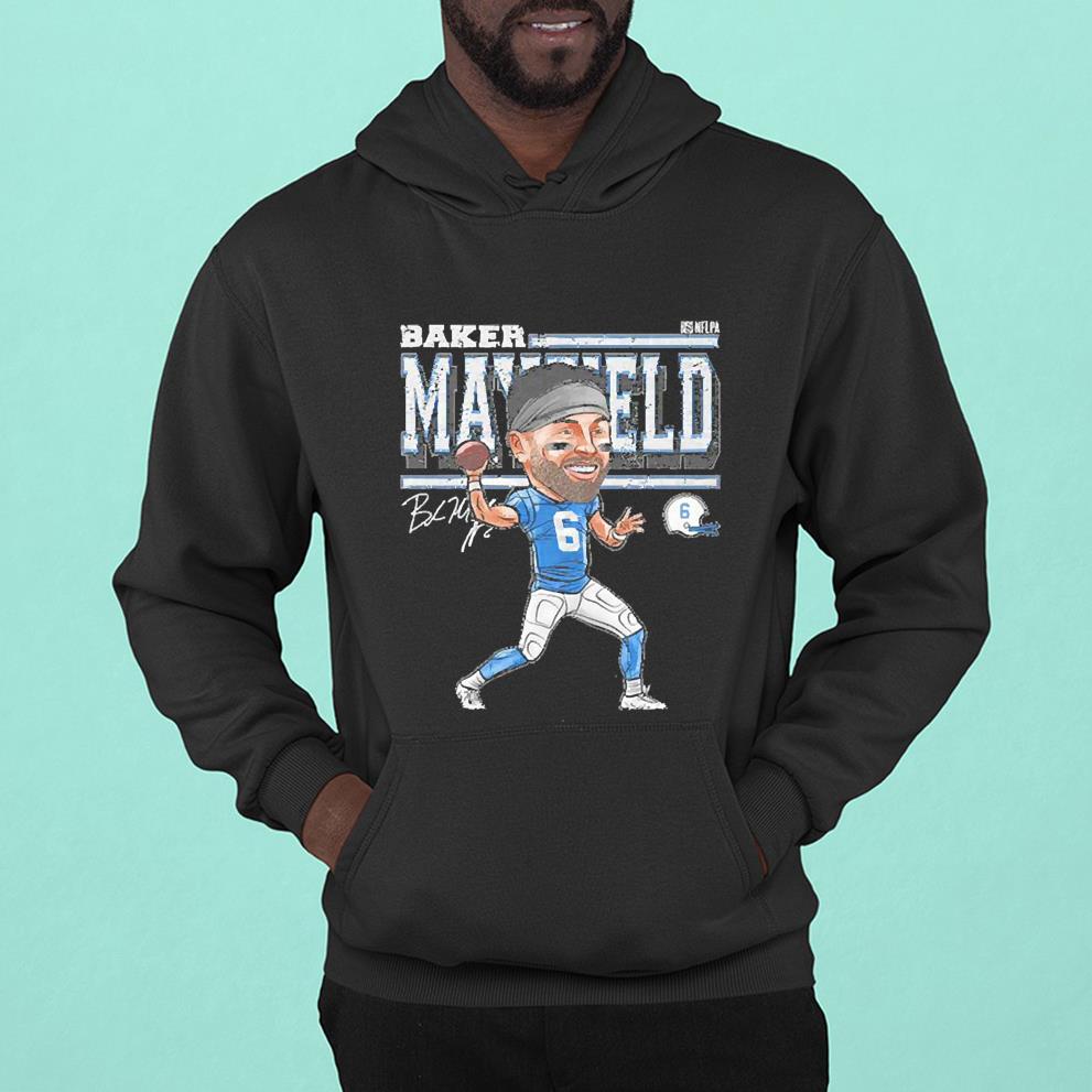 Baker Mayfield Carolina Cartoon Football Shirt