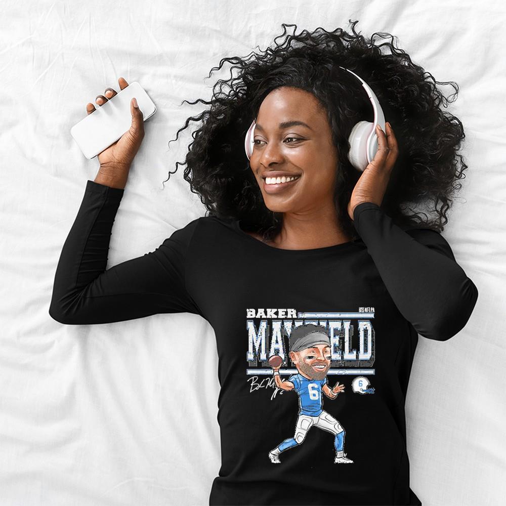 Baker Mayfield Carolina Cartoon Football Shirt