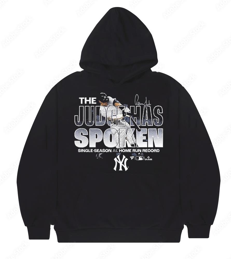 New York Yankees Aaron Judge American League Home Run Record Shirt