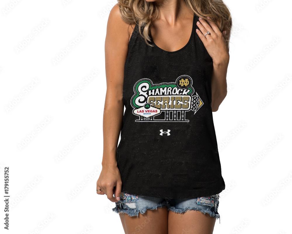 Notre Dame Fighting Irish Under Armour Shamrock Series Tech Raglan shirt Notre Dame Fighting Irish Under Armour Shamrock Series Tech Raglan shirt