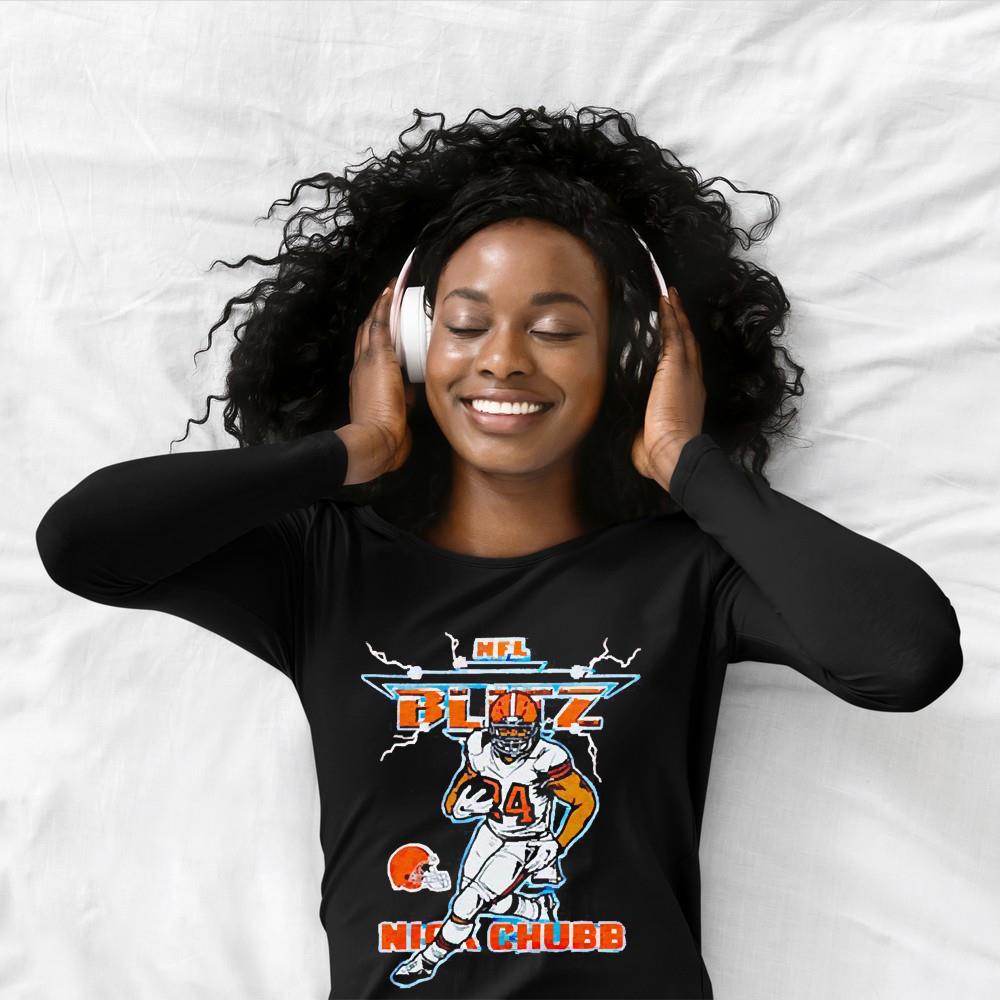 NFL Blitz Browns Nick Chubb shirt hoodie, sweatshirt, longsleeve tee