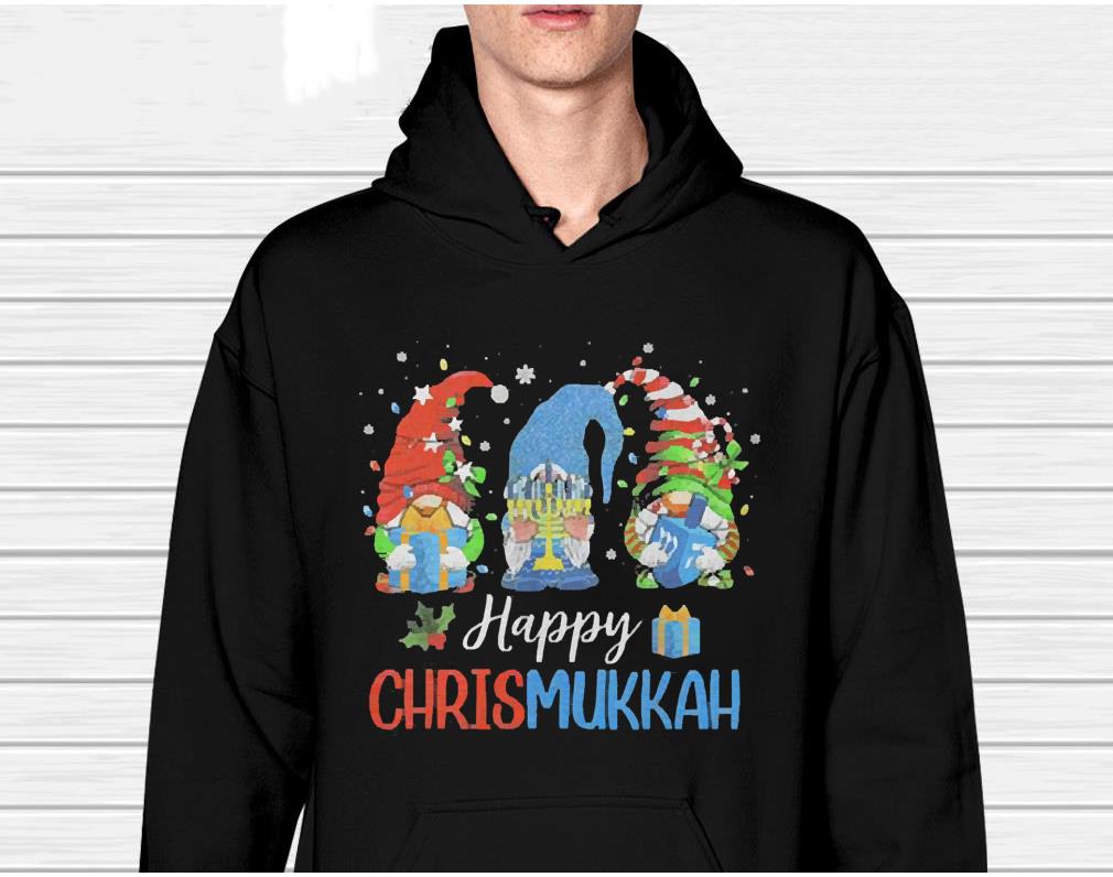 Happy Chrismukkah Gnomes Merry Christmas And Happy Hanukkah Shirt h911 happy chrismukkah gnomes merry christmas and happy hanukkah shirt hoodie - Happy Chrismukkah Gnomes Merry Christmas And Happy Hanukkah Shirt
