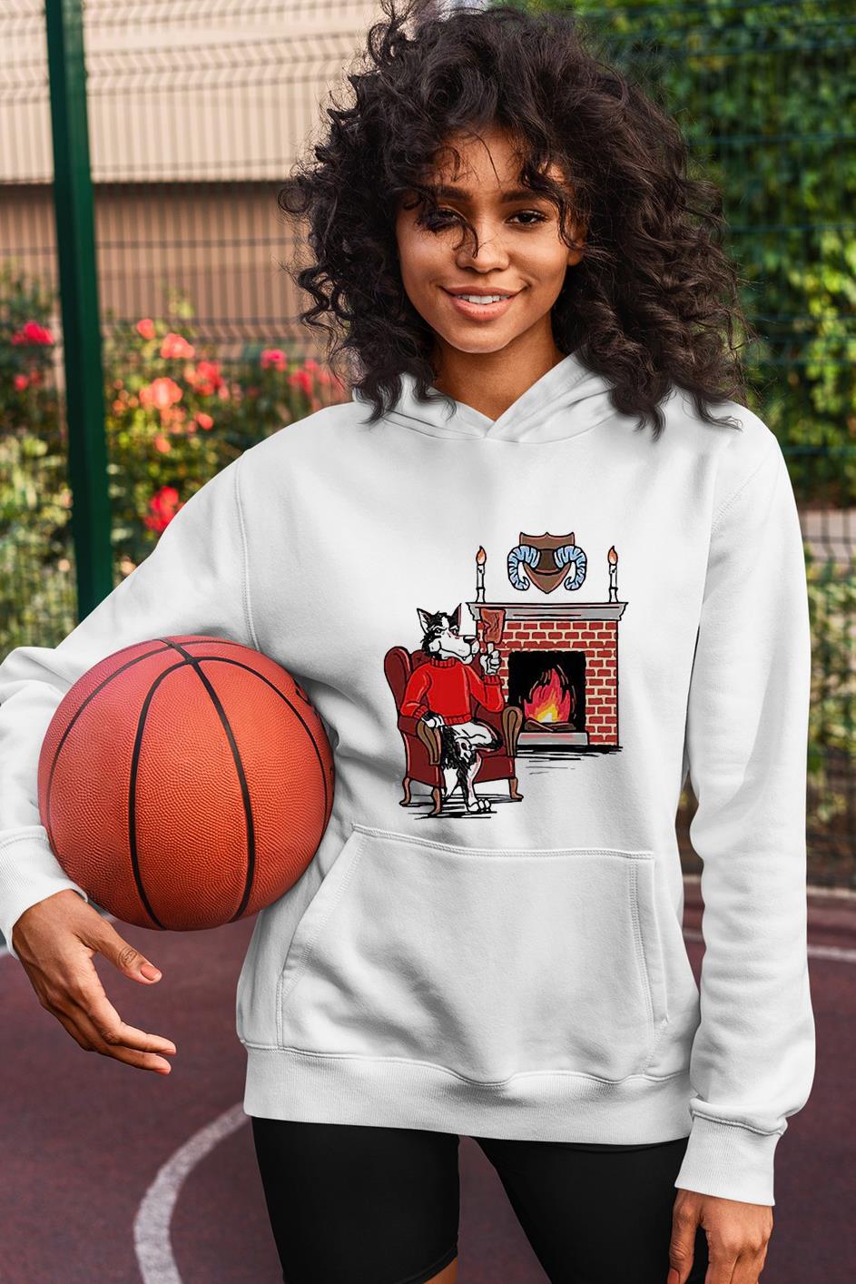 North Carolina State Fireplace North Carolina Tar Heel Shirt