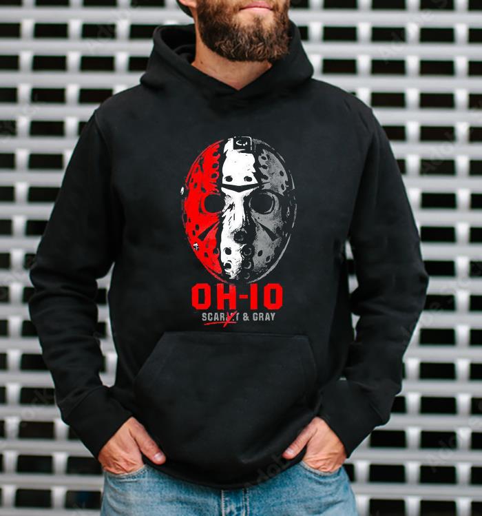 OH-IO Scary And Grey Mask Shirt