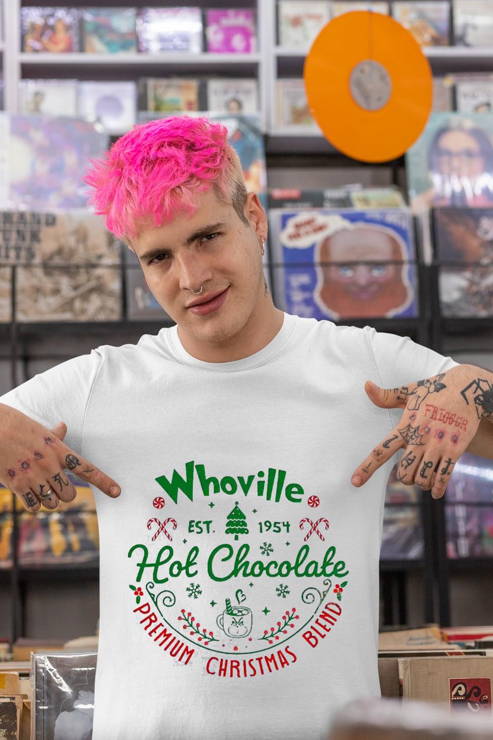 Whoville Hot Chocolate Premium CHristmas Blend Est 1954 Shirt