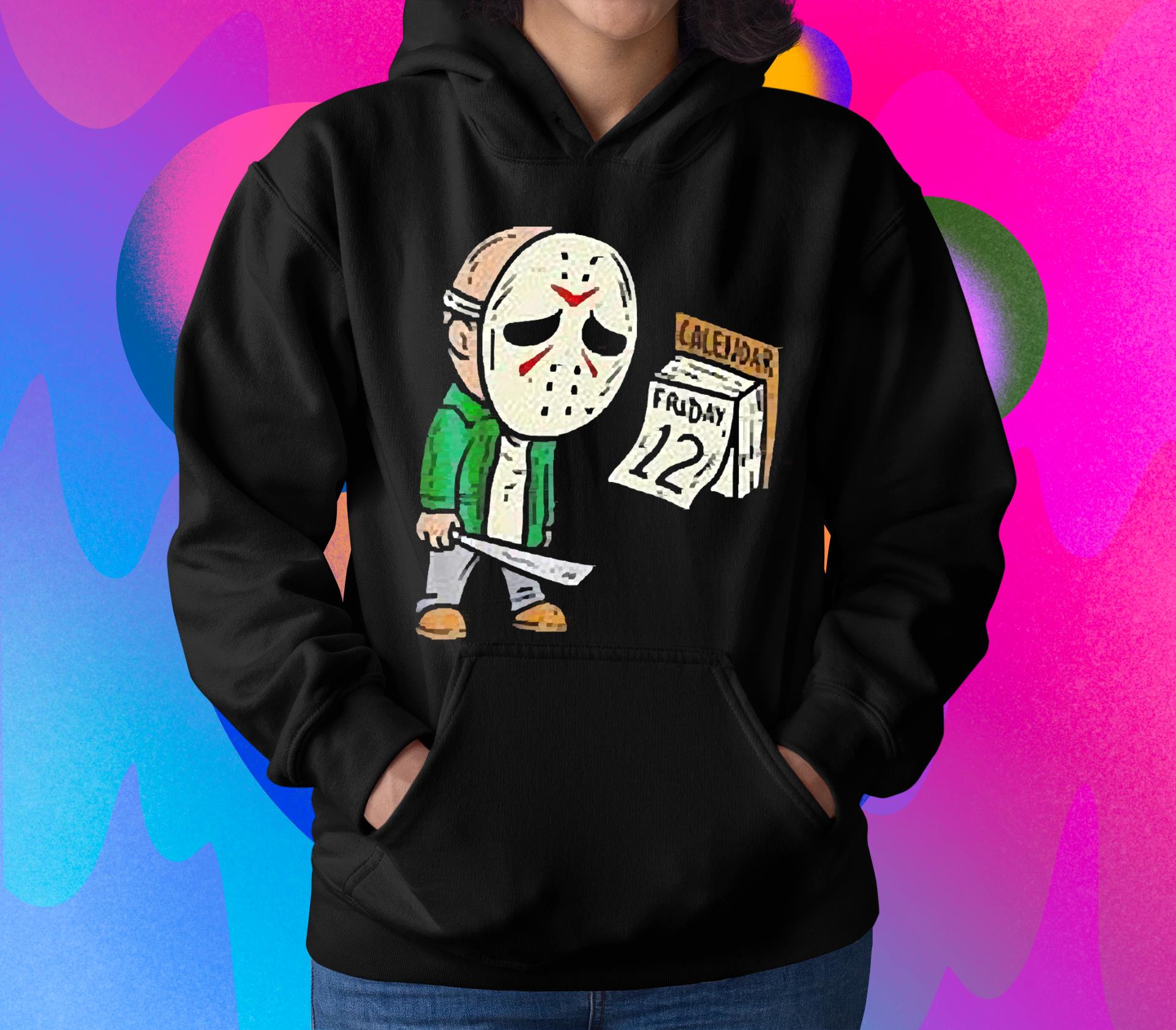 Friday 12th Halloween Horror Movie Humor shirt