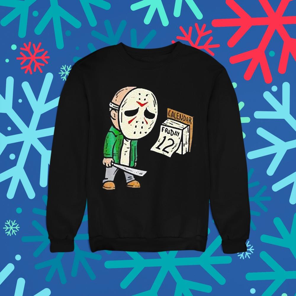Friday 12th Halloween Horror Movie Humor shirt