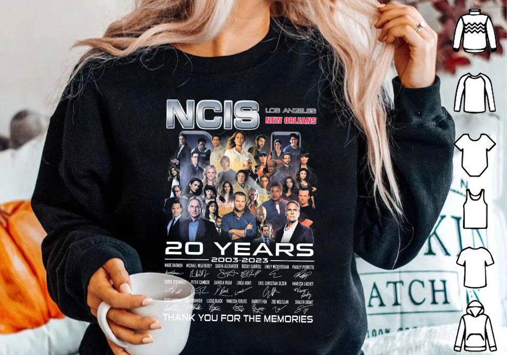NICIS Los Angeles New Orleans 20 Years 2003 2023 Signatures Shirt