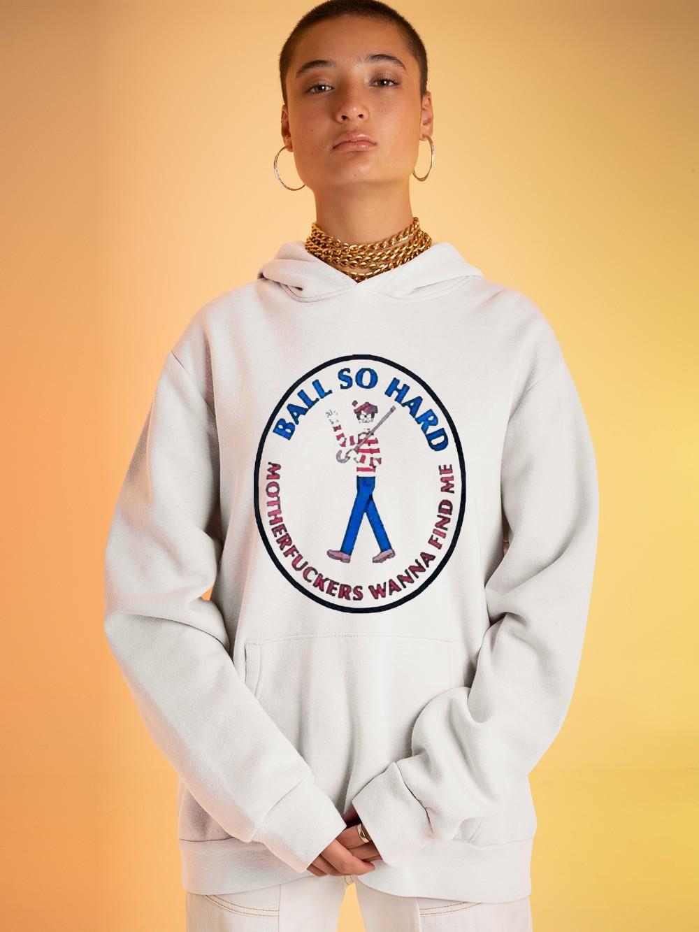 Waldo ball so hard motherfuckers wanna find me shirt