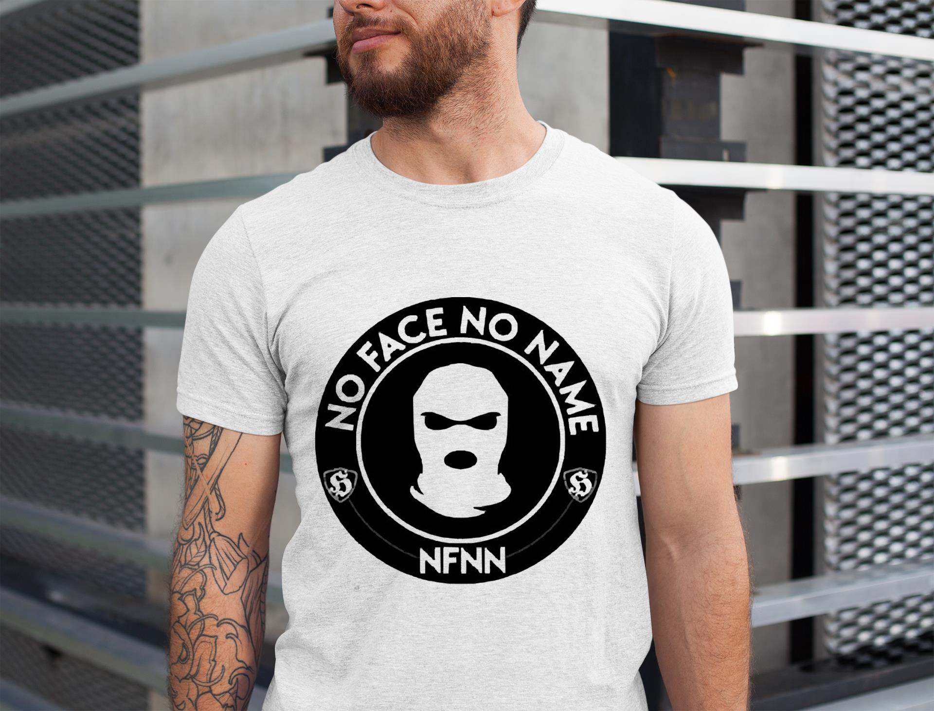 No face no name shirt