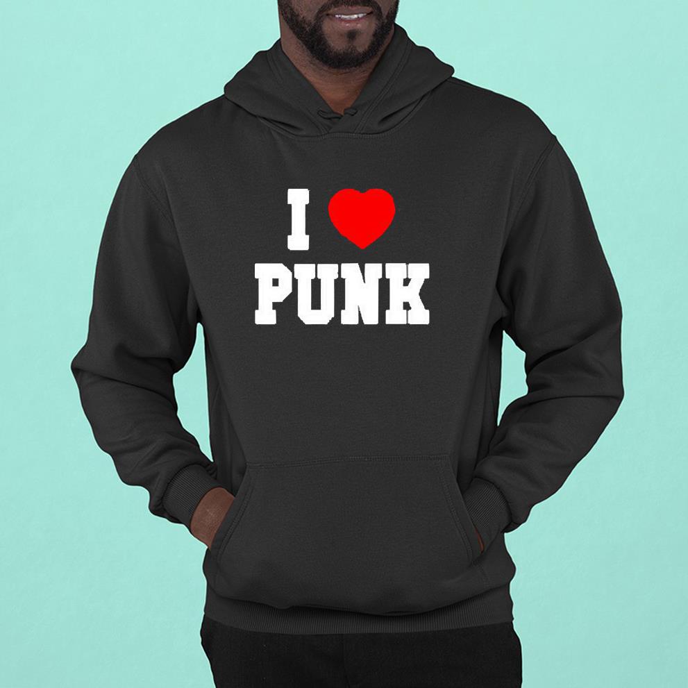 hh104 i love punk shirt hoodie - I Love Punk Shirt