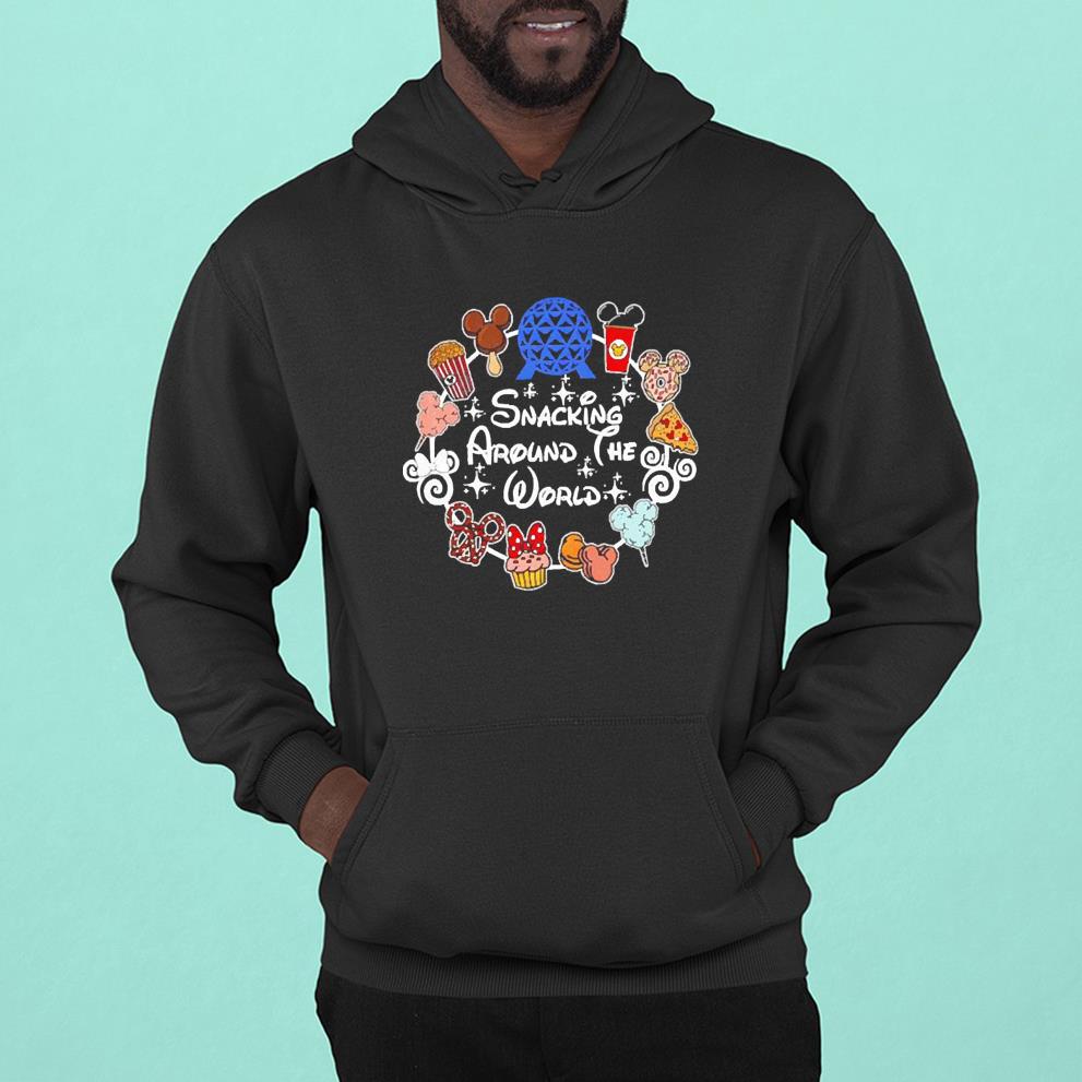 hh104 snacking around the world shirt hoodie - Snacking around the world shirt