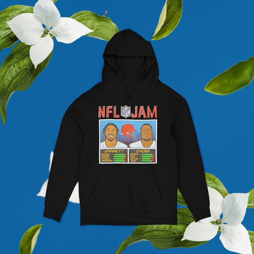 NFL Jam Browns Garrett And Chubb shirt 1