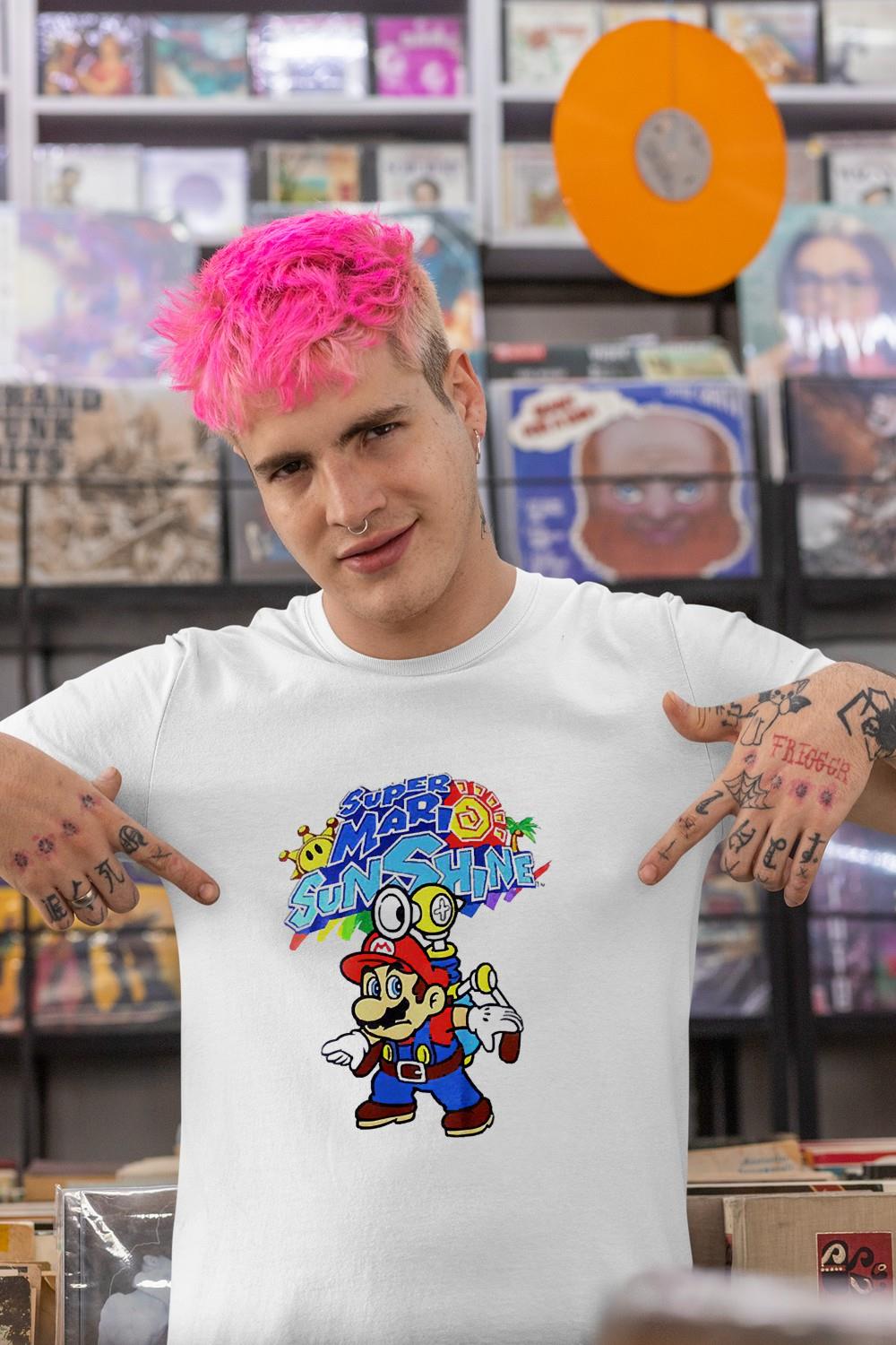 Super Mario Sunshine shirt fafashirts
