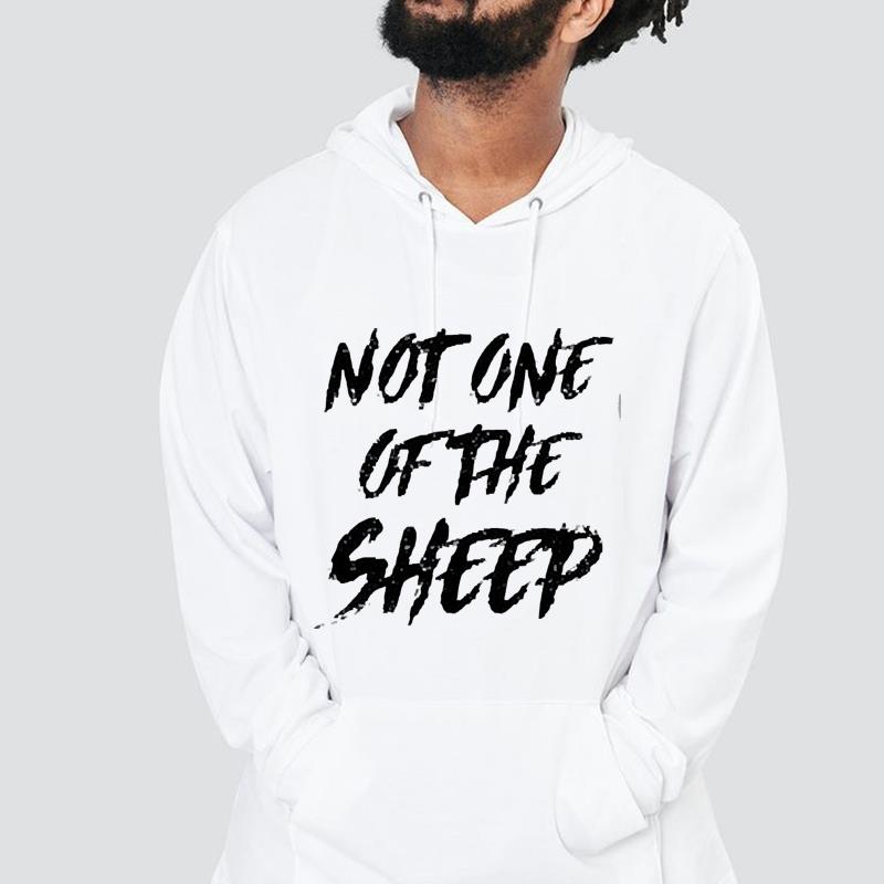 hh114 not one of the sheep shirt hoodie - Not one of the sheep shirt