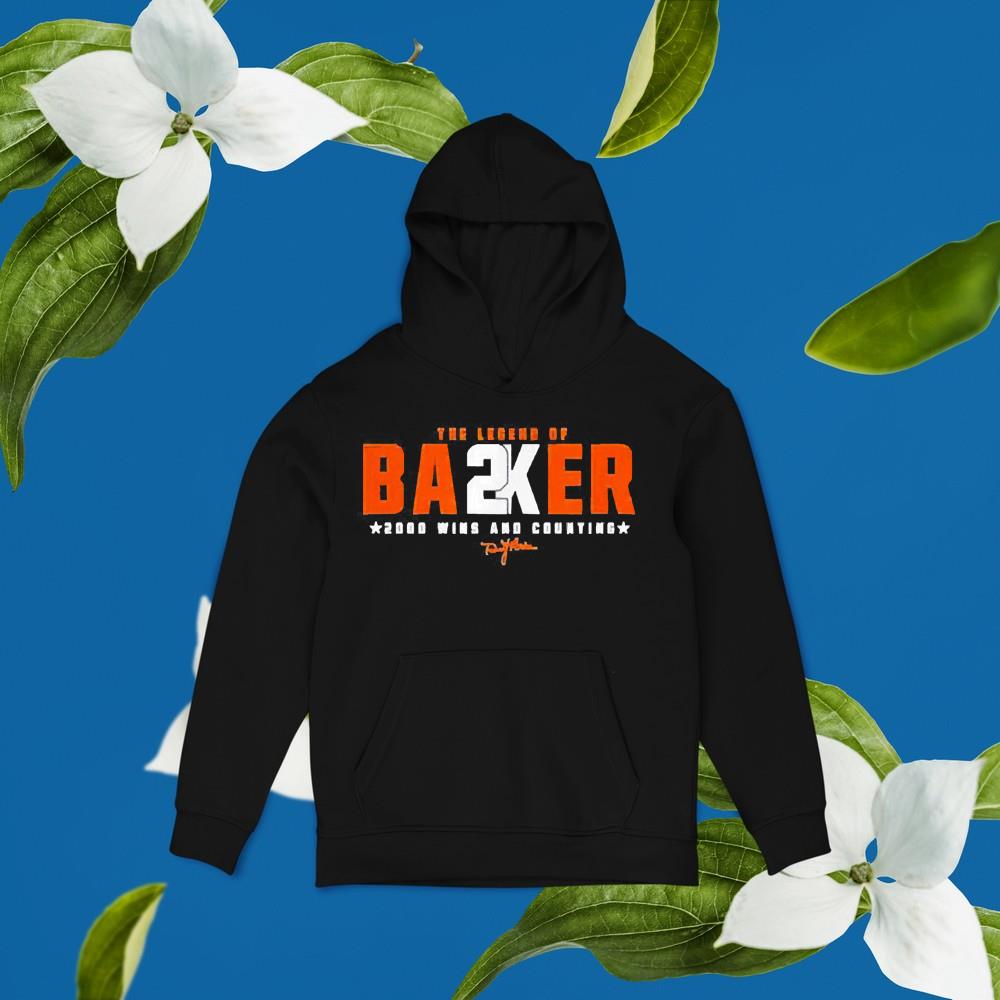The Legend Of Baker 2k 2000 Wins And Counting Shirt 1