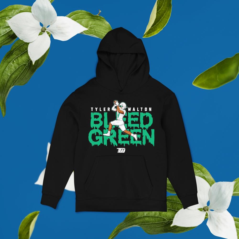 hh115 tyler walton bleed green shirt hoodie - Tyler Walton bleed green shirt