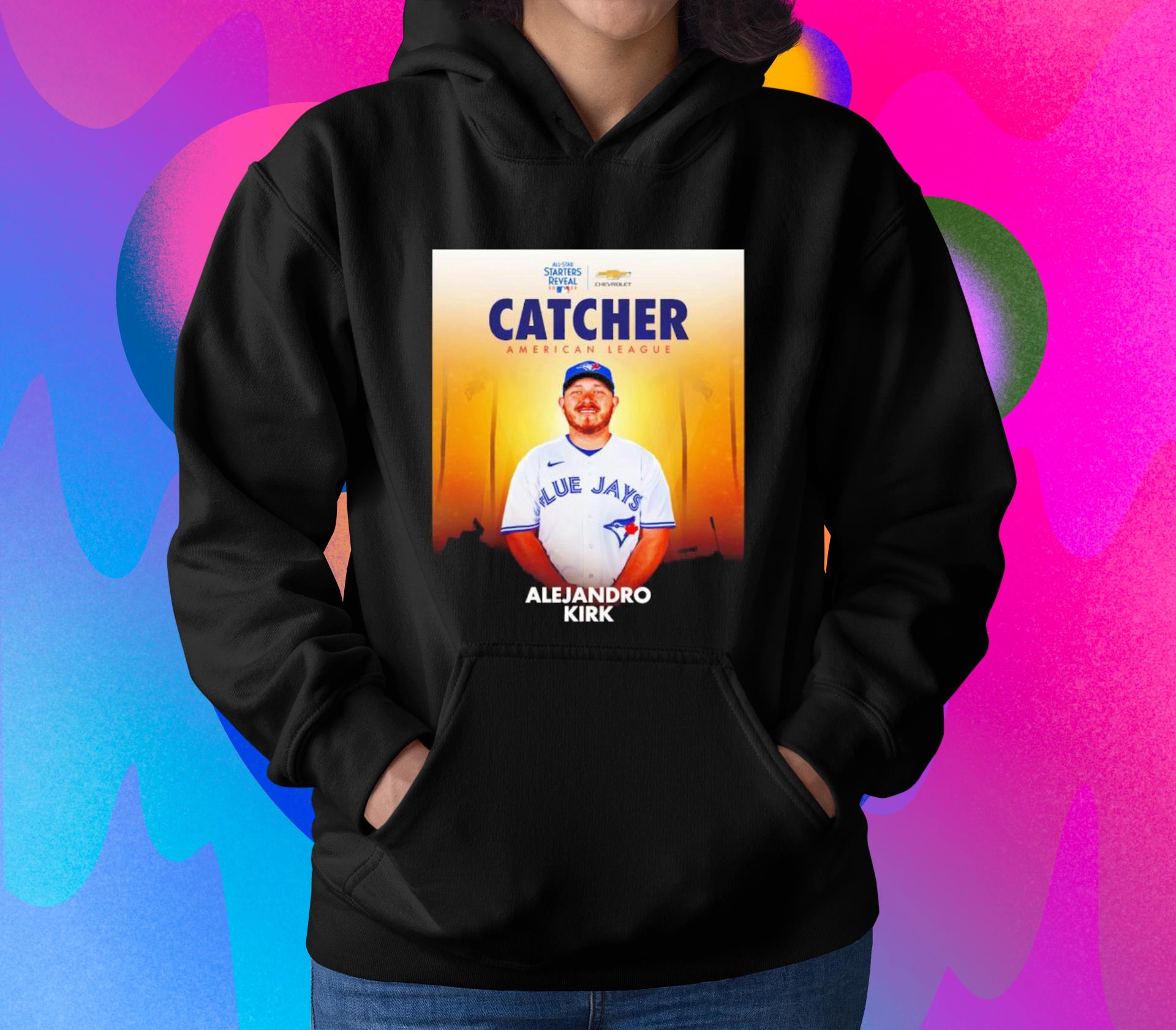 MLB All-Star Starters Reveal 2022 Catcher National League Willson Contreras Shirt