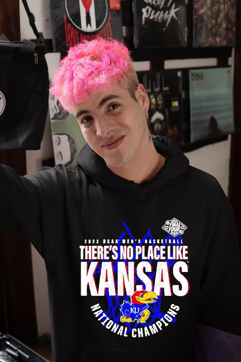 2022 NCAA Men’s Basketball National Champions there’s no place like Kansas Jayhawks shirt 1 Thebeatlestshirt News