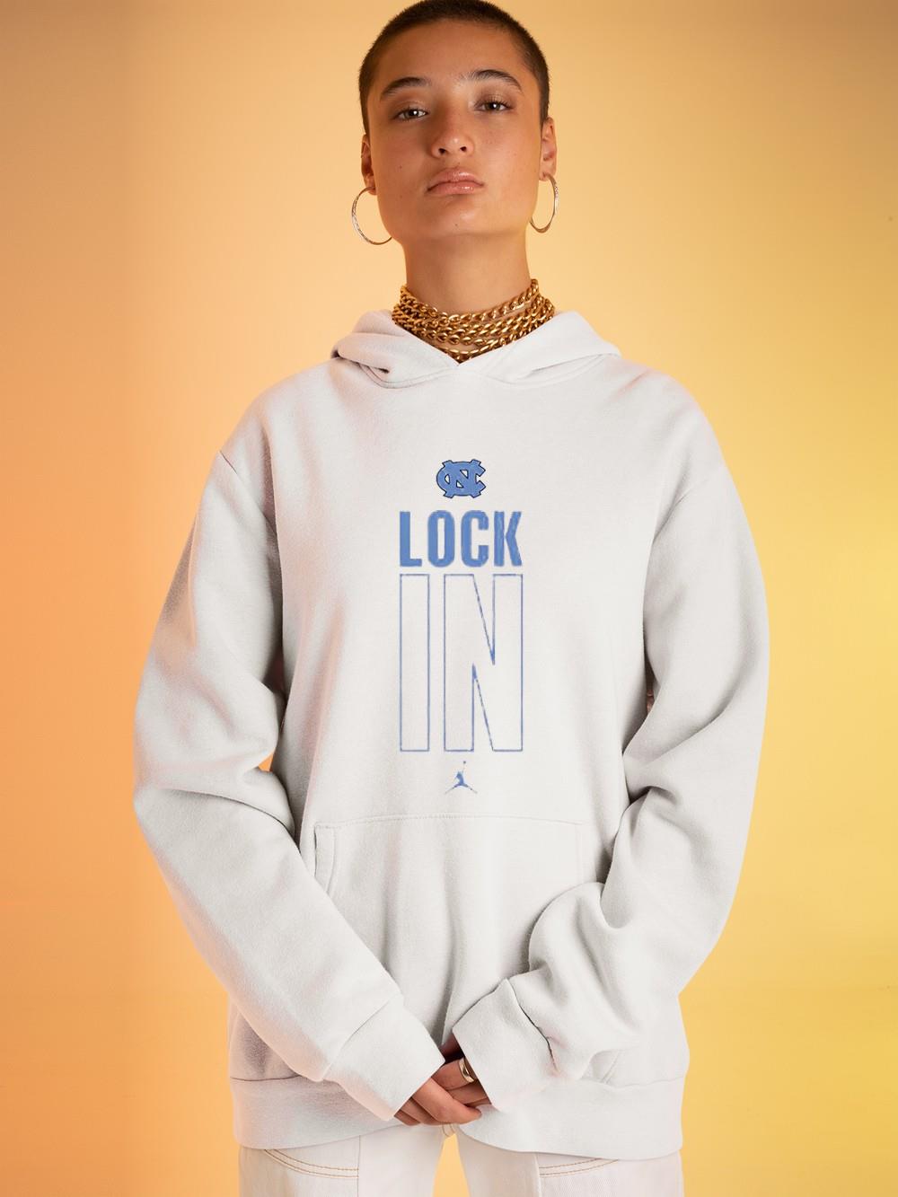 Carolina Lock In John Tobben UNC Basketball Shirt 1