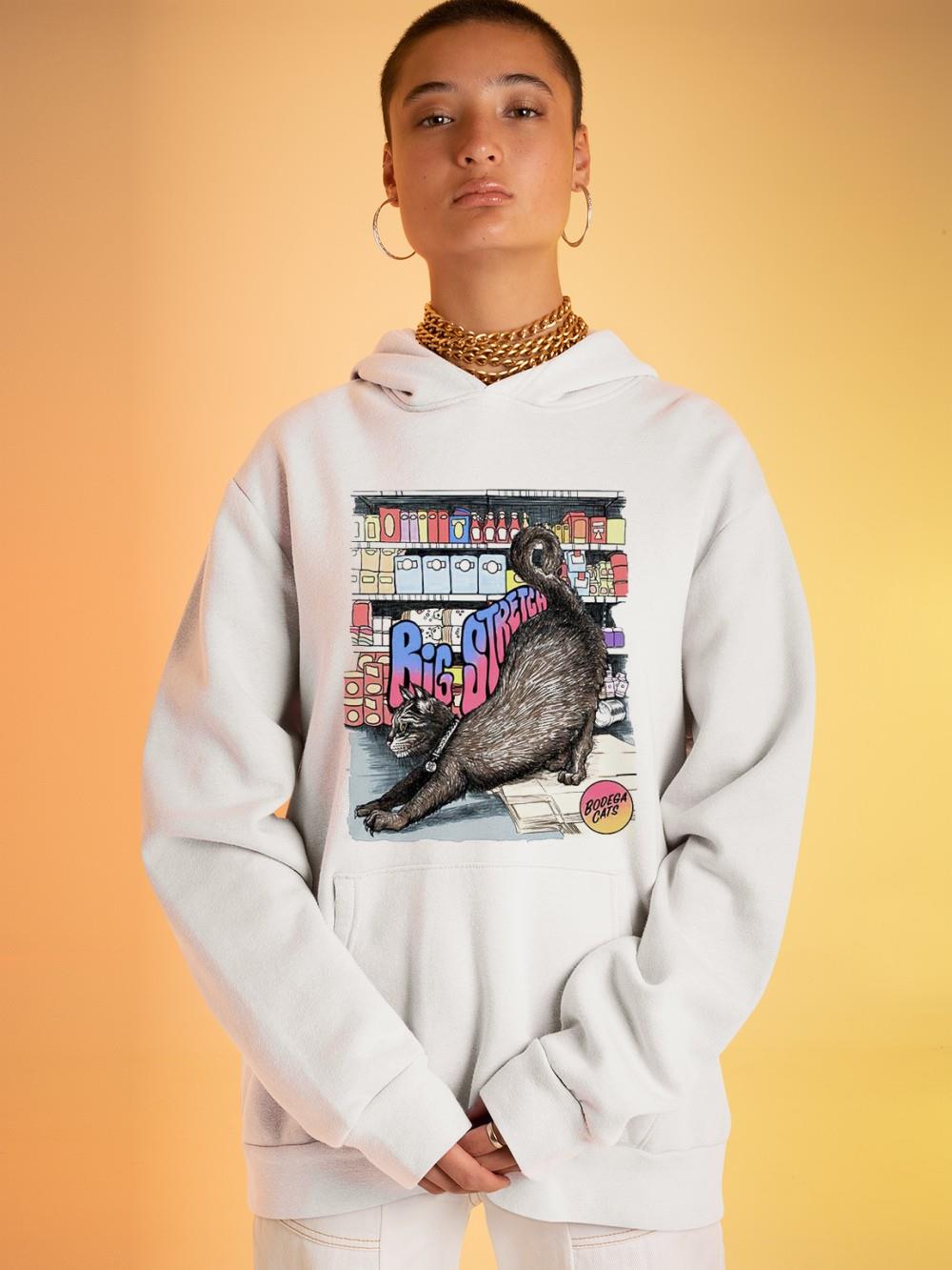 Cat Big Stretch shirt 1