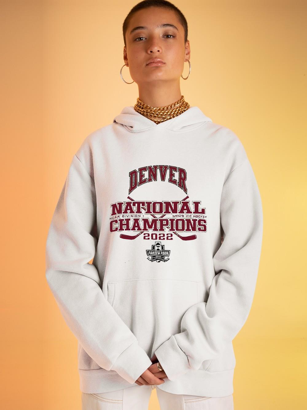 Denver Pioneers Champion 2022 NCAA Men’s Ice Hockey National Champions shirt 1 mydisneyshirt news
