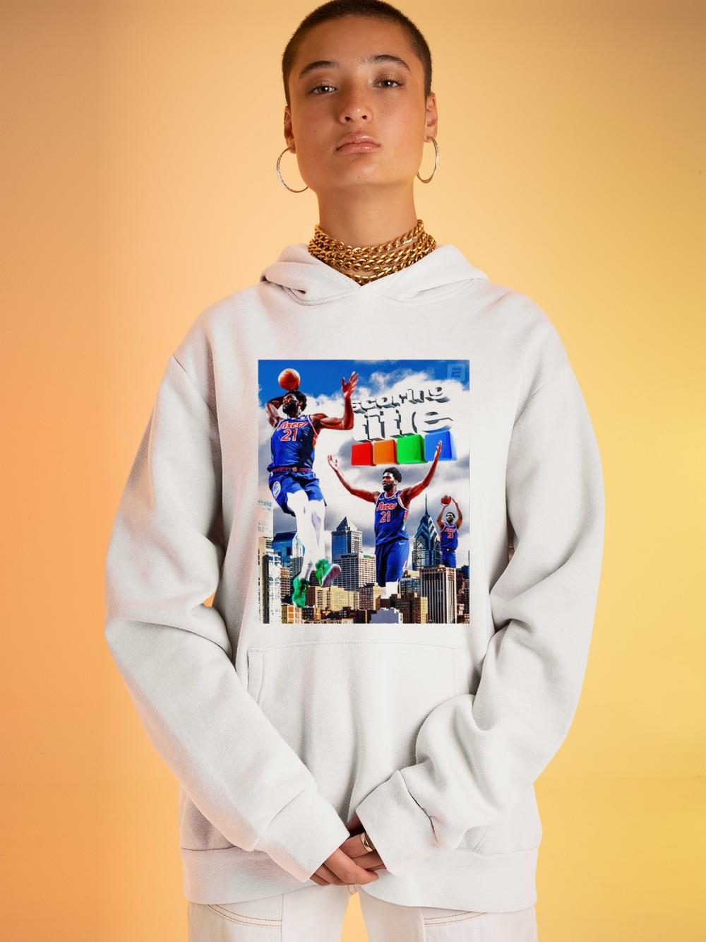 hh124 joel embiid nba scoring title since shaq in 19992000 poster shirt hoodie - Joel Embiid NBA scoring title since Shaq in 1999-2000 poster shirt