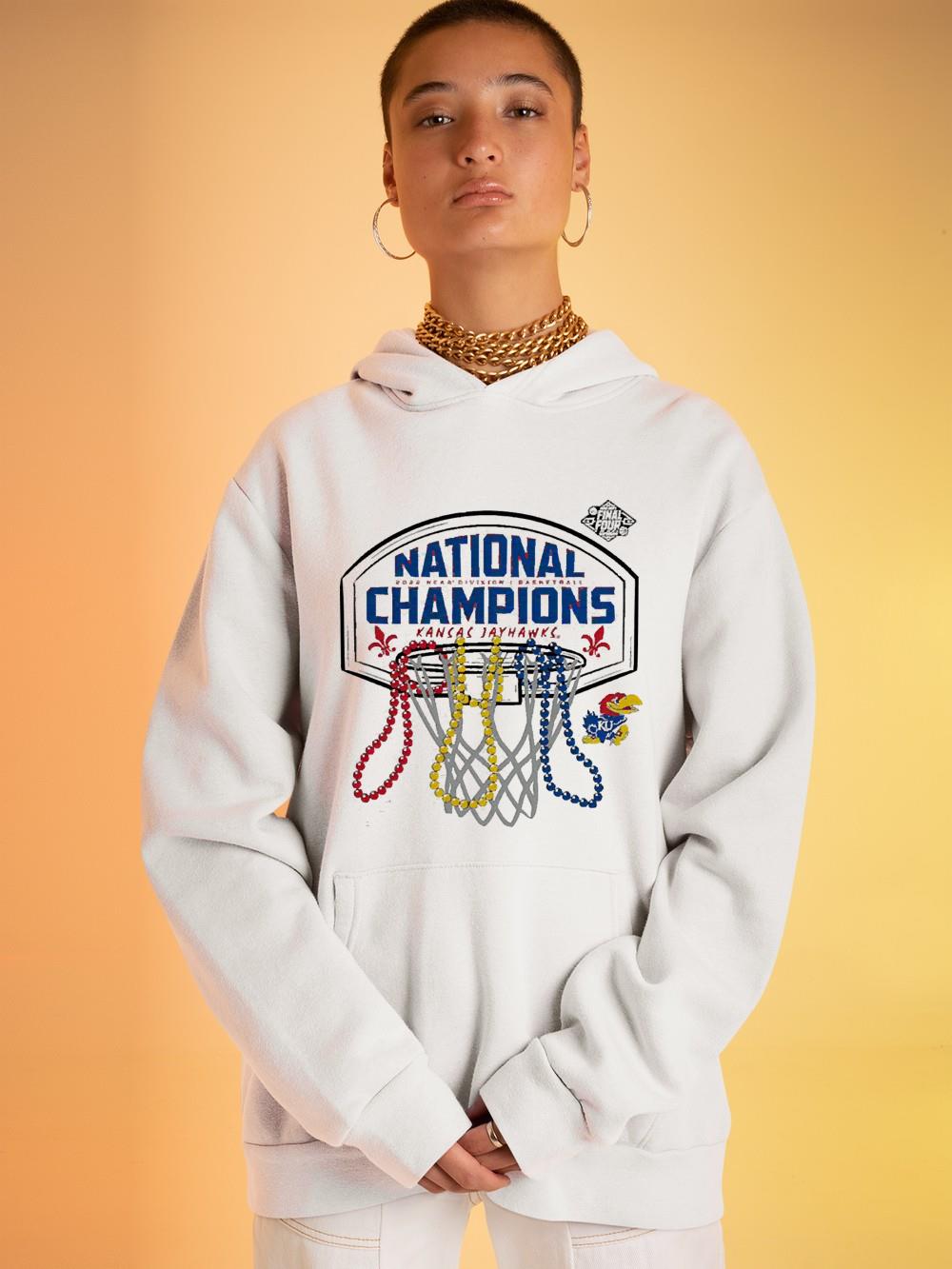 hh124 kansas jayhawks 2022 ncaa men s basketball national champions assist shirt hoodie - Kansas Jayhawks 2022 NCAA Men’s Basketball National Champions Assist shirt
