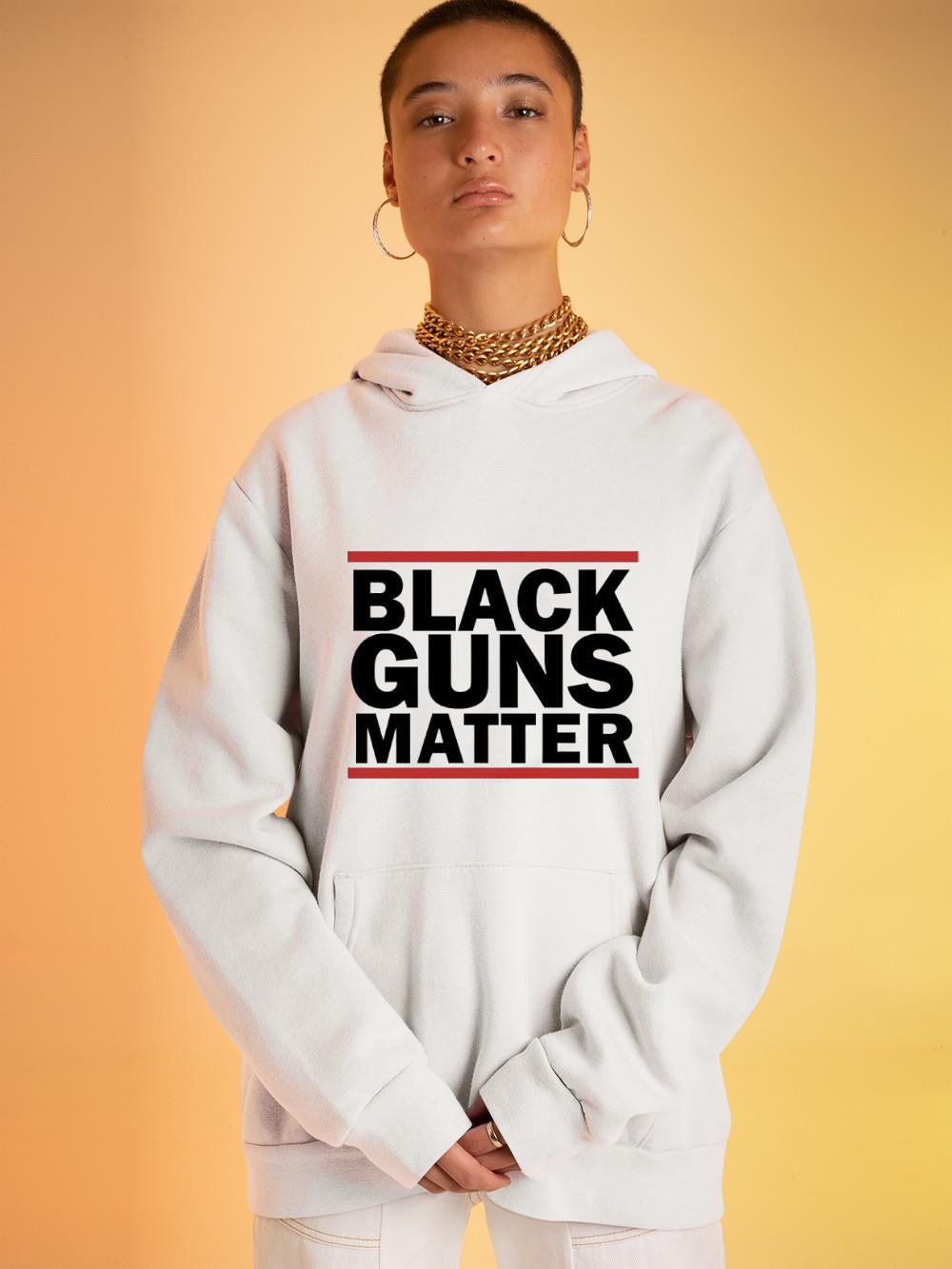 hh124 men s black guns matter shirt hoodie - Men’s Black guns matter shirt