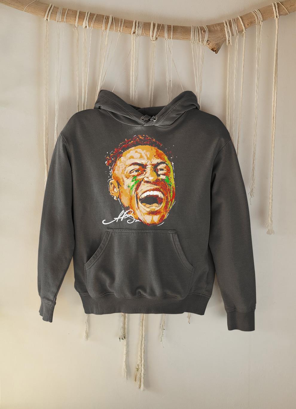 hh125 aj brown philadelphia eagles scream signature shirt hoodie - A.J. Brown Philadelphia Eagles Scream Signature shirt
