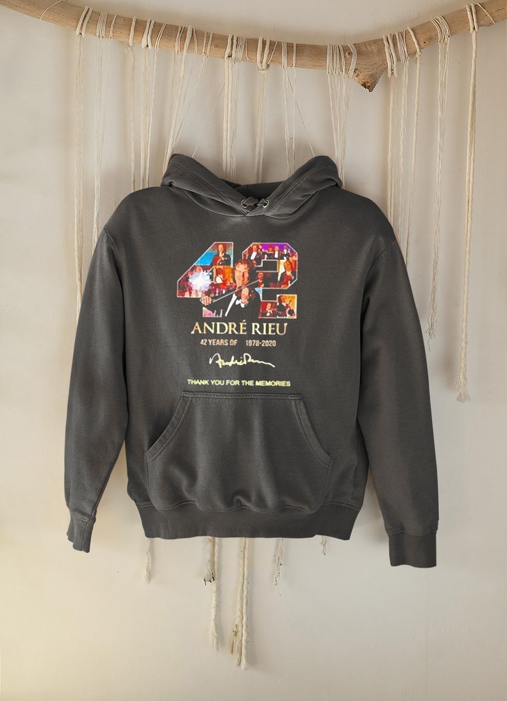 André Rieu 42 Years 1978-2020 Thank You For The Memories Shirt 3 TEACHERHEROSHIRT NEWS