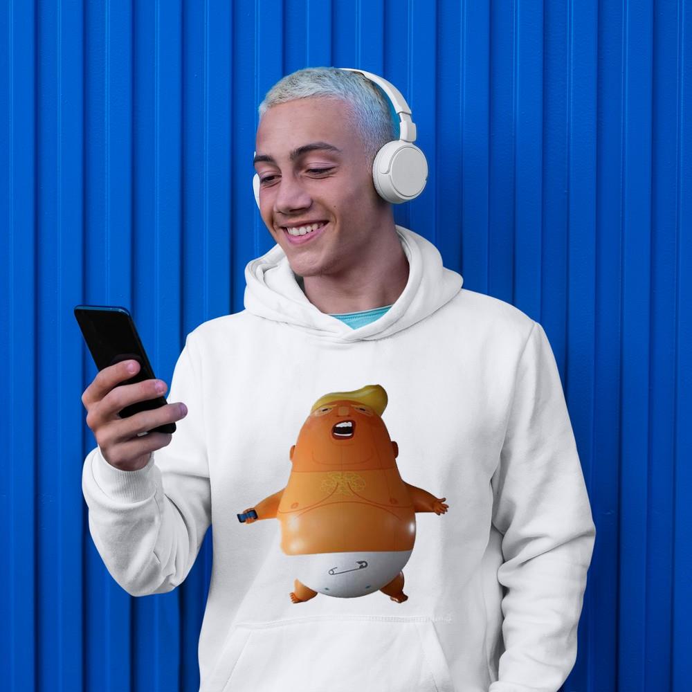 hh125 baby trump balloon essential funny shirt hoodie - Baby Trump Balloon Essential Funny shirt