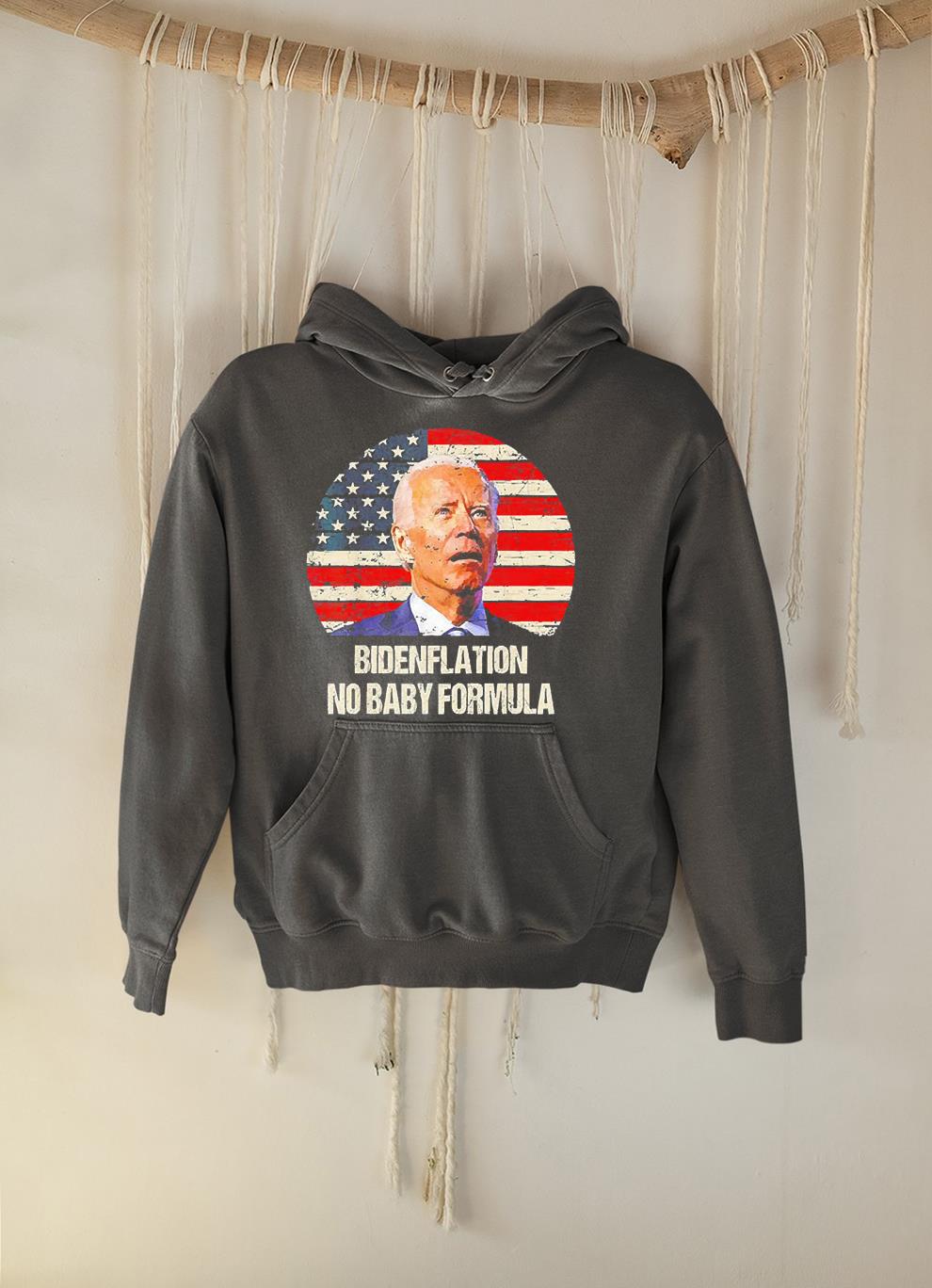 Bidenflation No Baby Formula Biden Anti Biden Reto Vintage Shirt 1