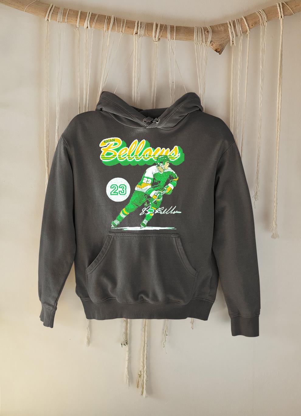 Brian Bellows Minnesota Hockey Signatures Shirt 1 mydisneyshirt news