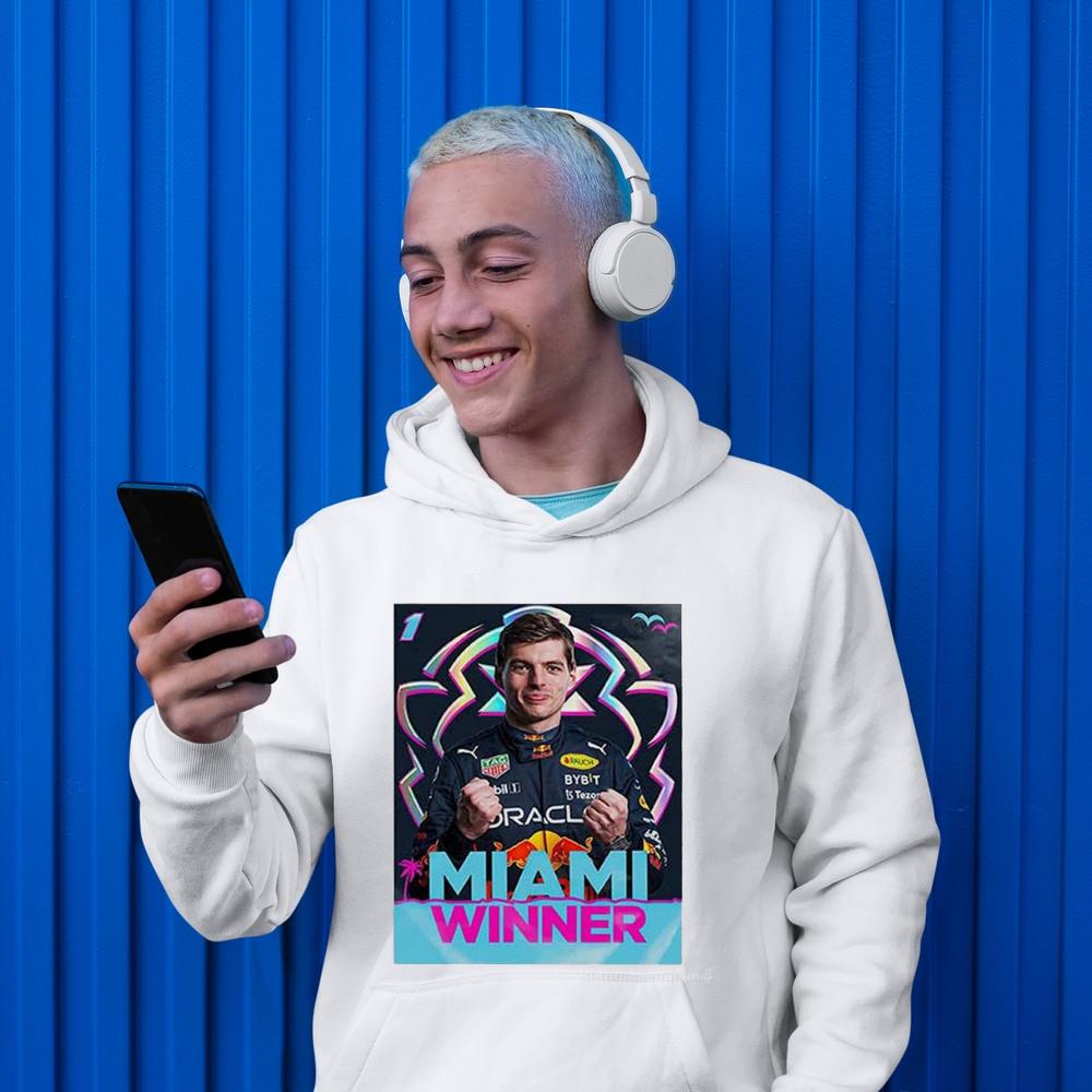 Congratulations Max Verstappen Wins Miami GP Formula 1 Shirt 74 Doctorherotee News