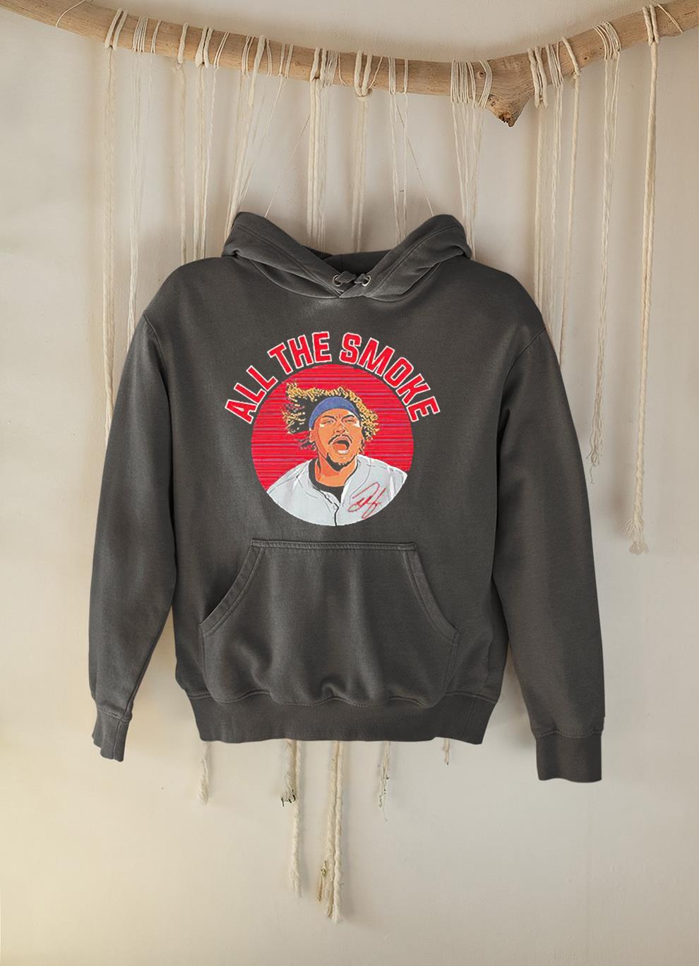 hh125 josh naylor all the smoke shirt hoodie - Josh Naylor All The Smoke Shirt