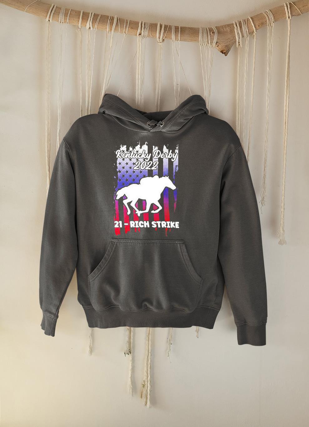 Kentucky Derby 2022 Rich Strike Champions Horse Racing Shirt 75 Doctorherotee News
