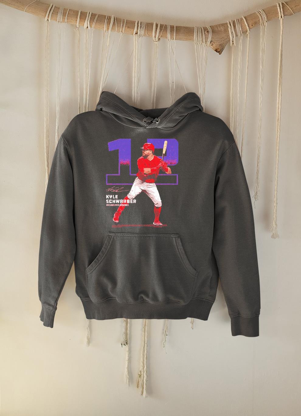 Kyle Schwarber Philadelphia Outline Baseball Signatures Shirt 1