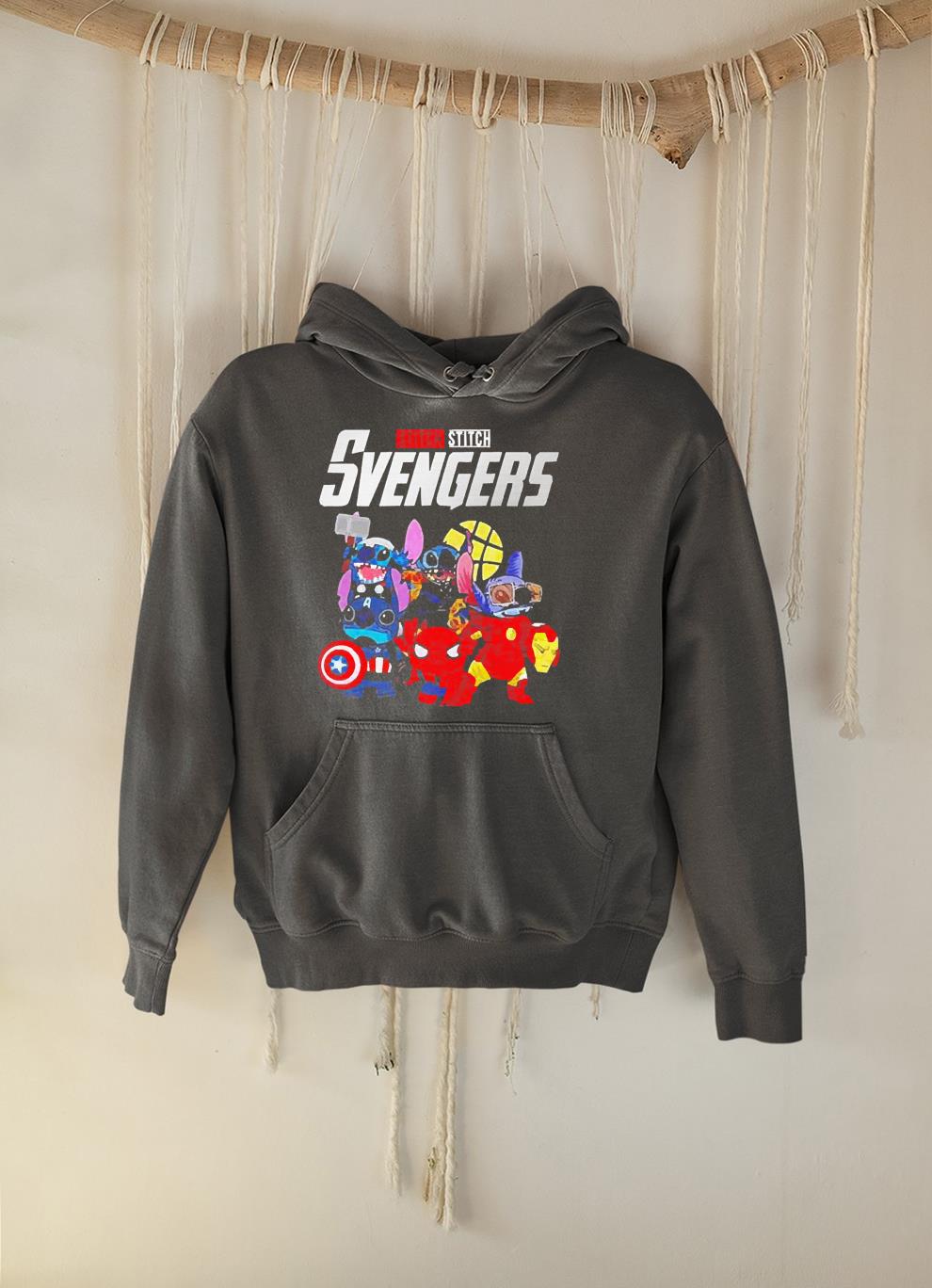 hh125 marvel avengers baby stitch svengers 2022 shirt hoodie - Marvel Avengers Baby Stitch Svengers 2022 Shirt