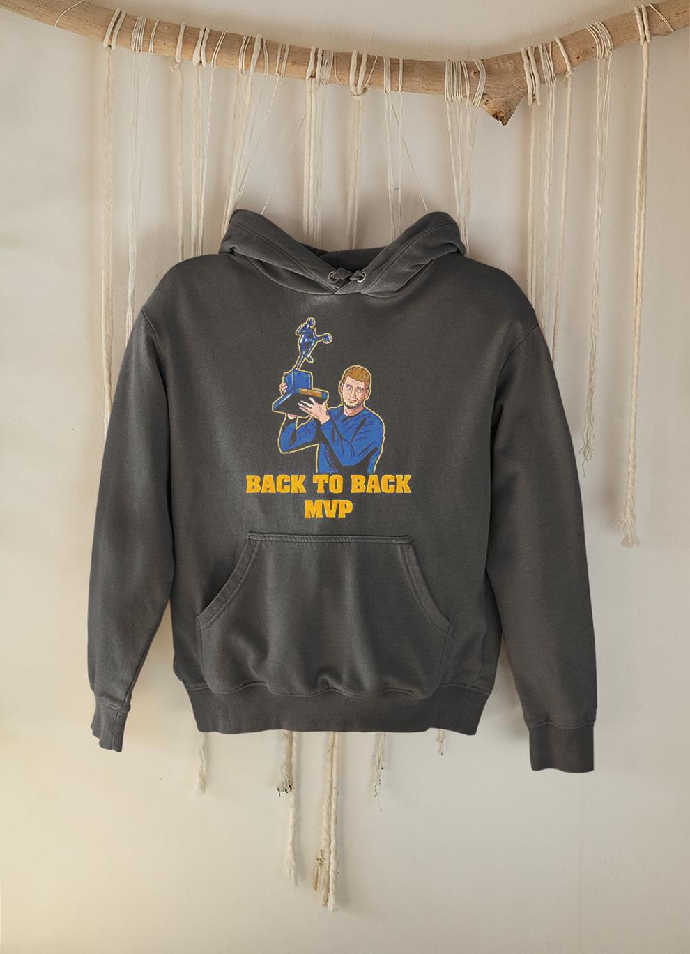 hh125 nuggets  nikola jokic back to back mvp shirt hoodie - Nuggets’ Nikola Jokic Back To Back MVP Shirt