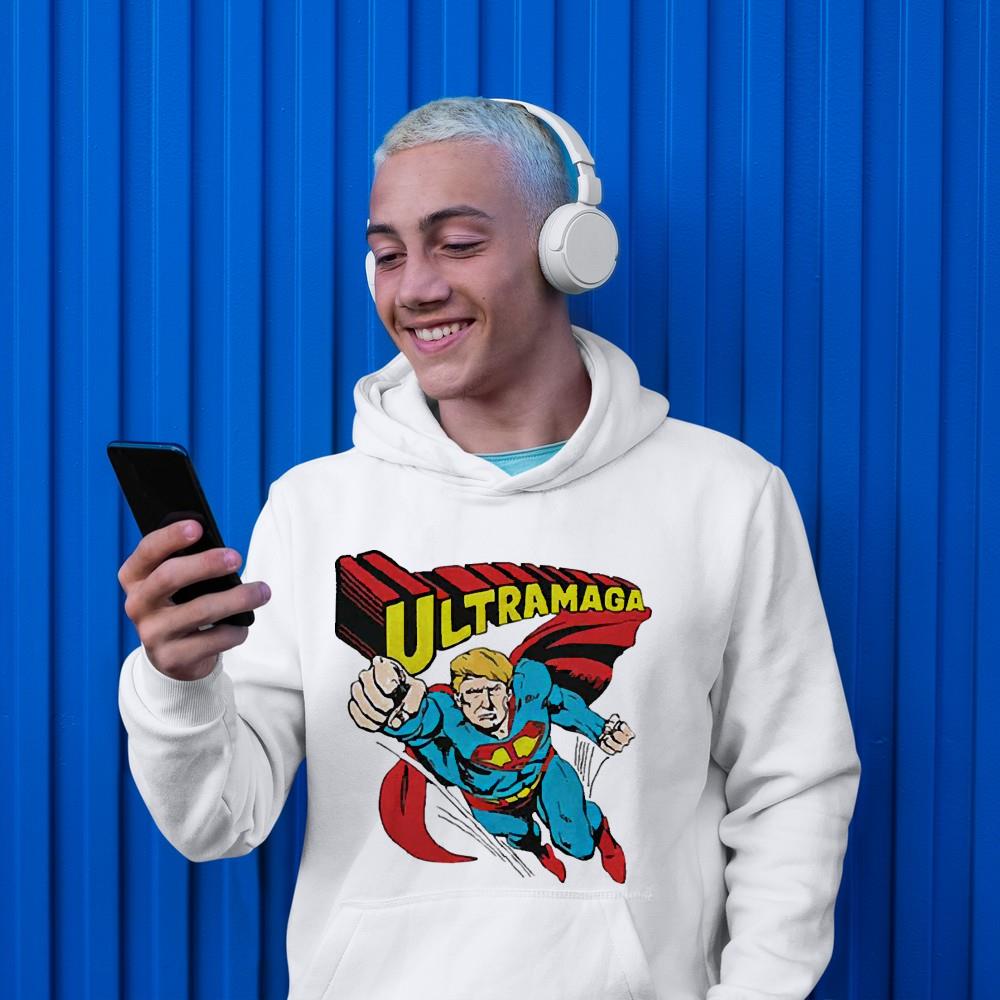 hh125 superman trump ultra maga shirt hoodie - Superman Trump Ultra Maga shirt