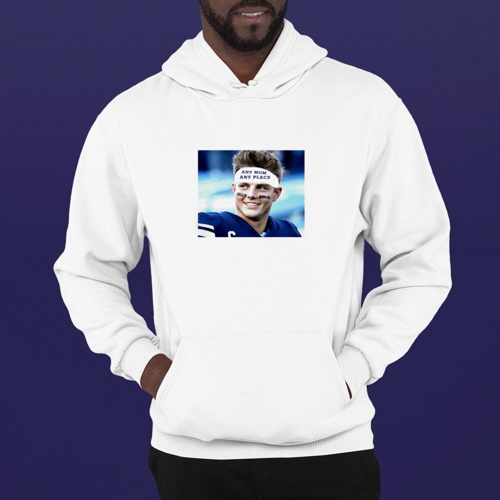 Zach Wilson Any Mom Any Place shirt