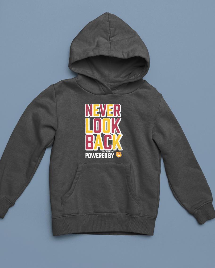 hh135 minnesota golden gophers poweredby never look back shirt hoodie - Minnesota Golden Gophers PoweredBy Never Look Back shirt