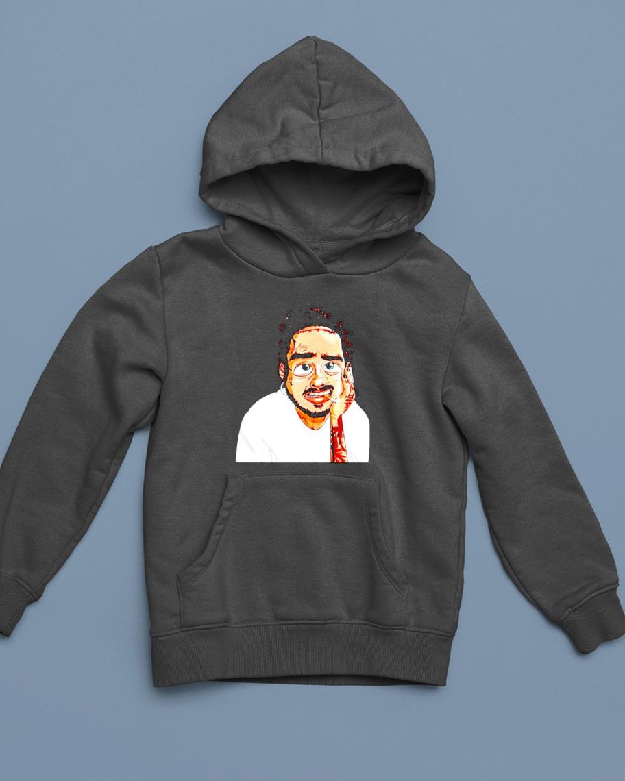 hh135 post malone art shirt hoodie - Post Malone Art shirt