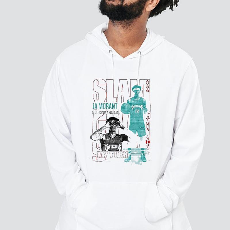 hh135 slam ja morant photo cover shirt hoodie - Slam Ja Morant Photo Cover shirt