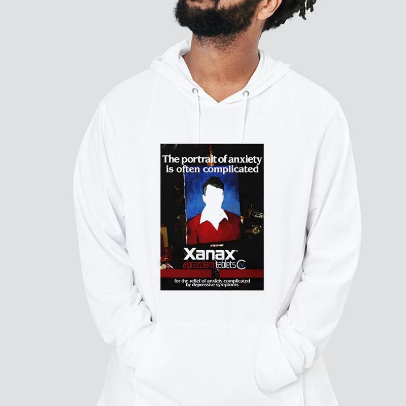 The Portrait Of Anxiety Is Often Complicated Shirt 1